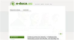 Desktop Screenshot of e-duca.eu